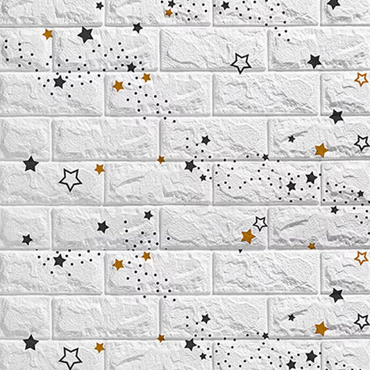 1-30Pcs 77*70/35*30Cm 3D Wall Sticker Imitation Brick Bedroom Home Decor Waterproof Self-Adhesive DIY Wallpaper for Living Room