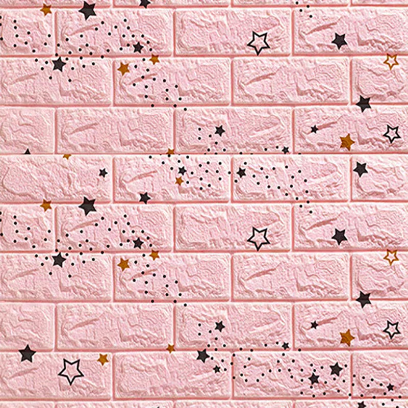 1-30Pcs 77*70/35*30Cm 3D Wall Sticker Imitation Brick Bedroom Home Decor Waterproof Self-Adhesive DIY Wallpaper for Living Room
