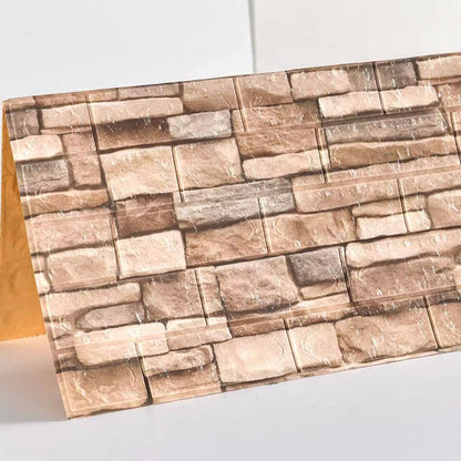 1-30Pcs 77*70/35*30Cm 3D Wall Sticker Imitation Brick Bedroom Home Decor Waterproof Self-Adhesive DIY Wallpaper for Living Room